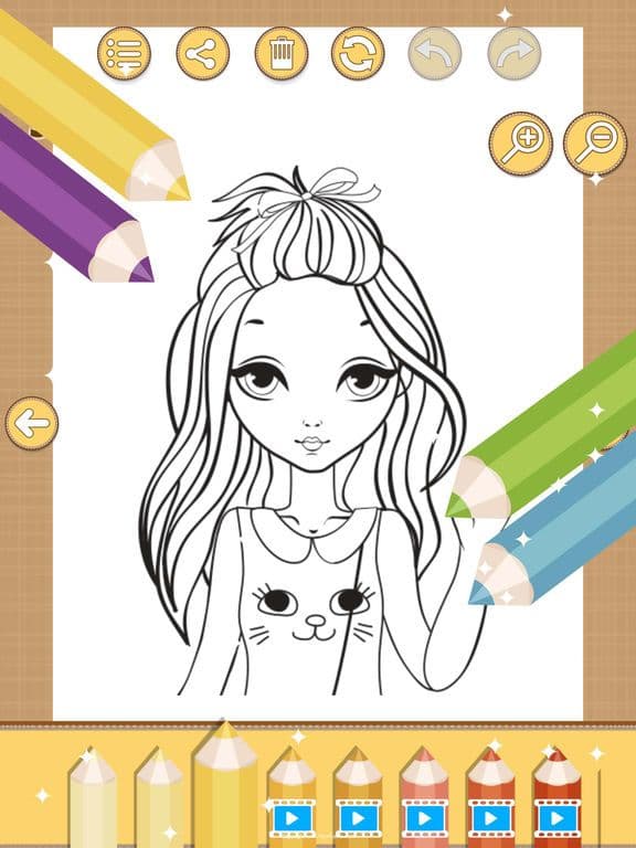 Color My Sweet Little Princess screenshot 5