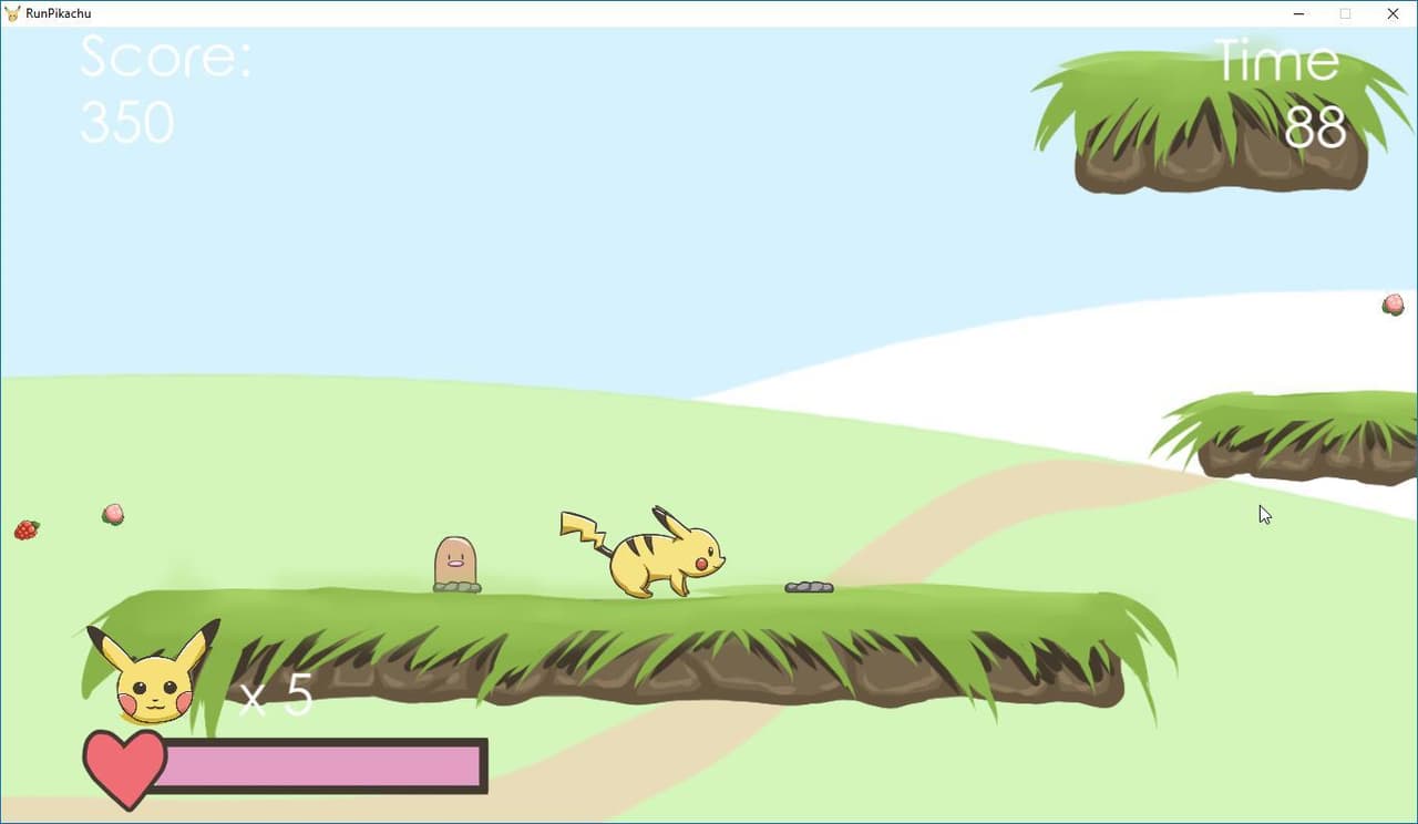 Run, Pikachu! [Pokemon fan game]
