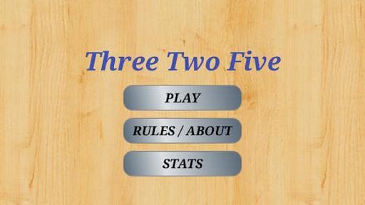 3 2 5 card game screenshot 2