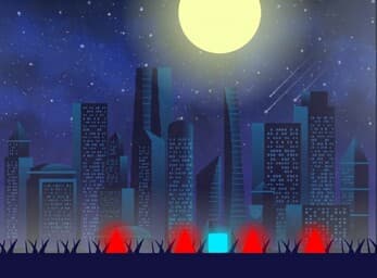Neon City! A Platformer! screenshot 3