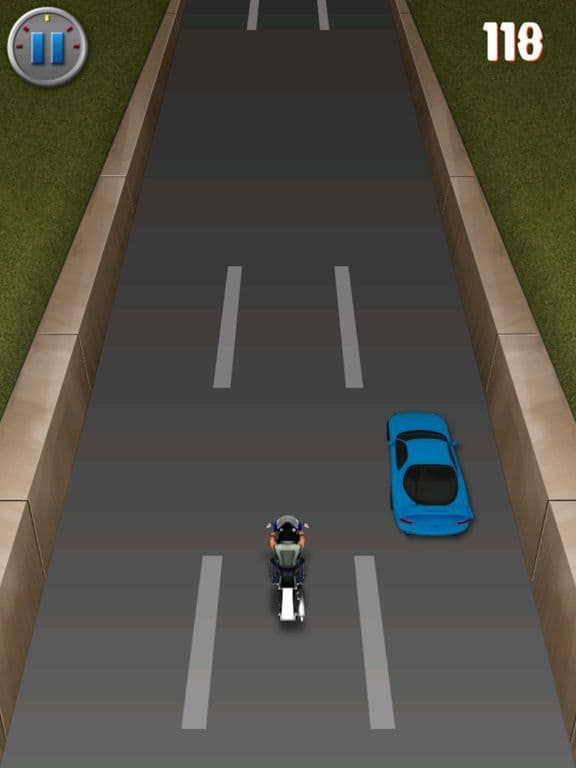 Crazy Rider Free screenshot 2