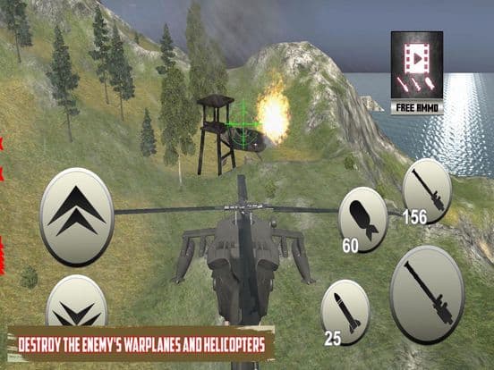 Battle Helicopter Combat screenshot 3