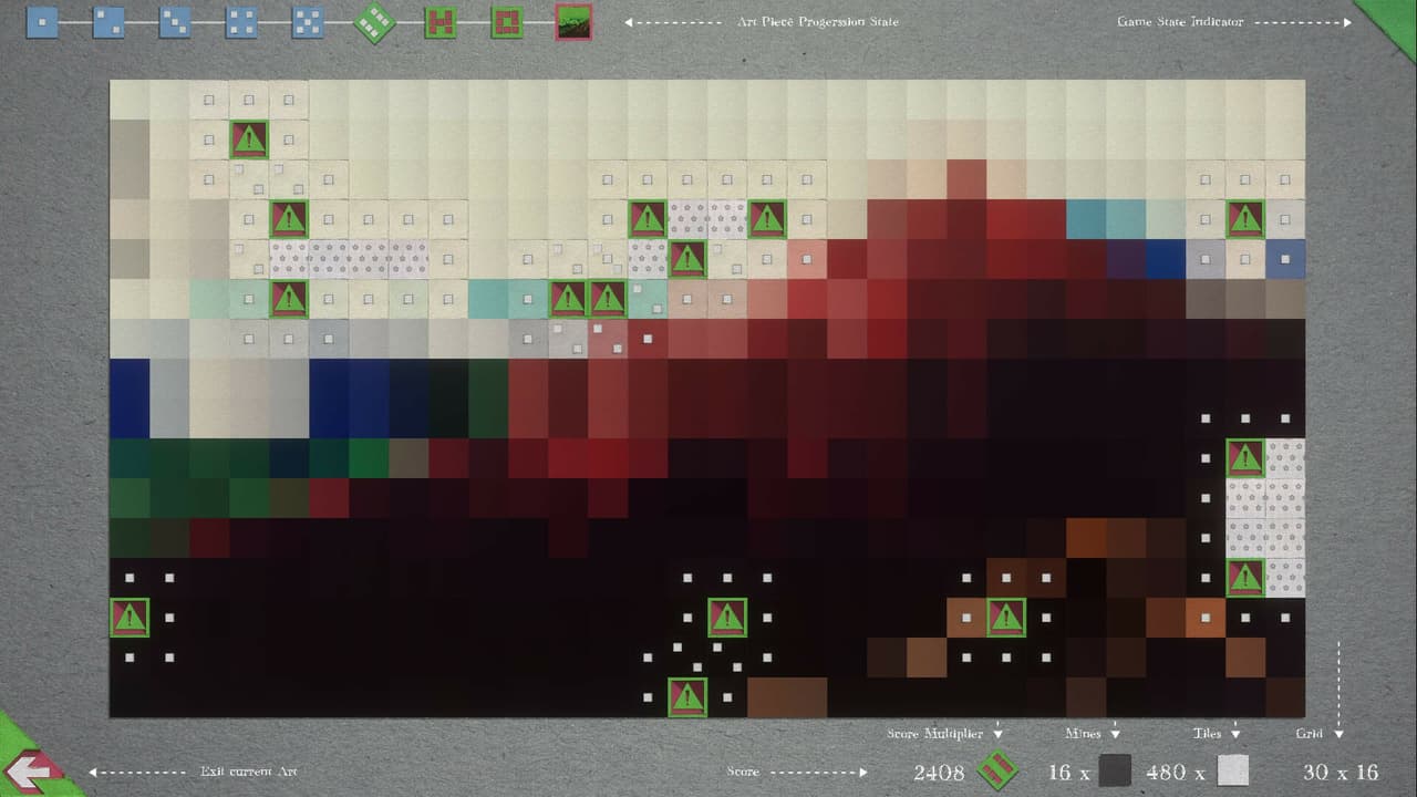 Ink Paper Minesweeper screenshot 6