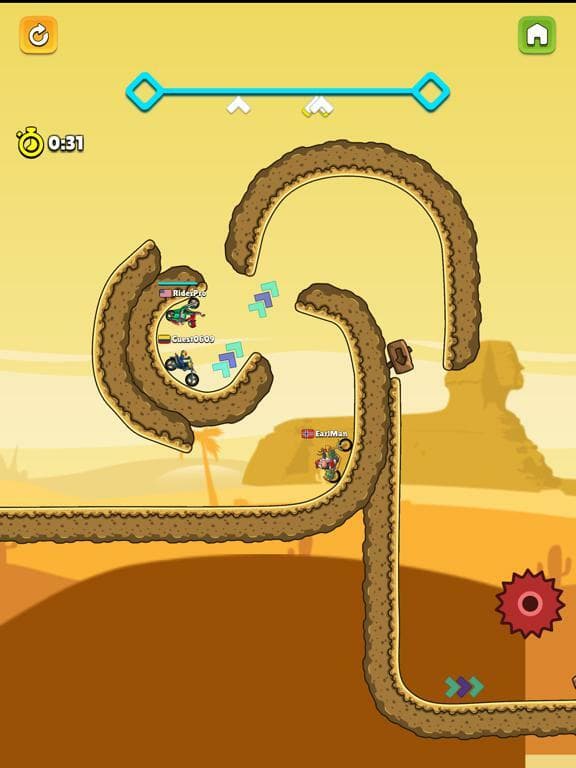 BikeRace.io screenshot 2