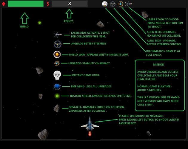 Asteroid Belt v1 screenshot 2