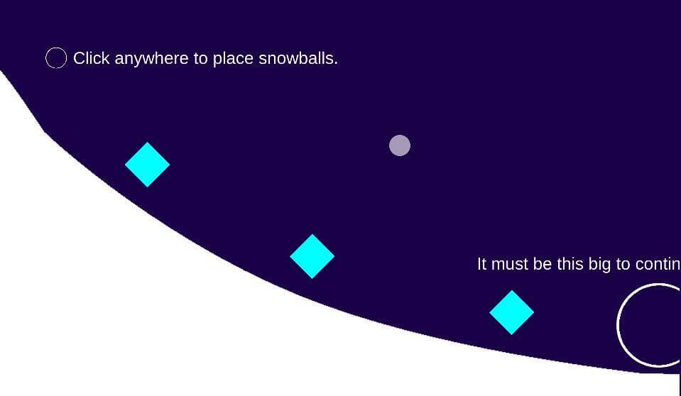 The snowball puzzle screenshot 3