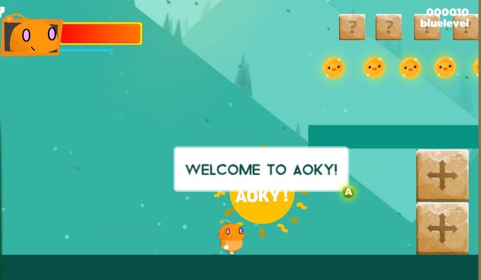 Aoky (2D Platformer Act of Kindness) screenshot 3