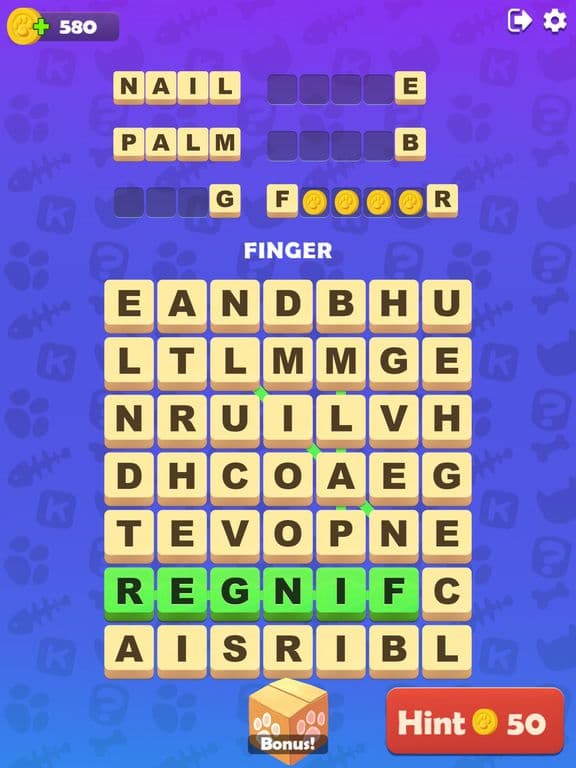 Kitty Scramble: Word Finding screenshot 4