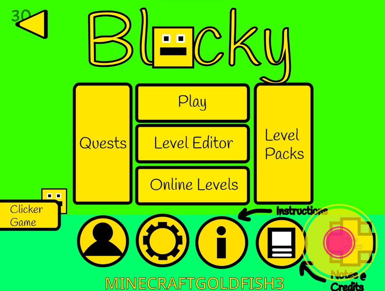 Blocky (itch) (MINECRAFTGOLDFISH3) screenshot 2