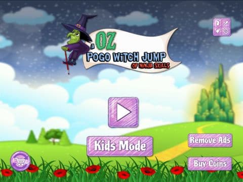 Oz Pogo Witch Jump - Nitro Jetpack Ninja Skills screenshot 2