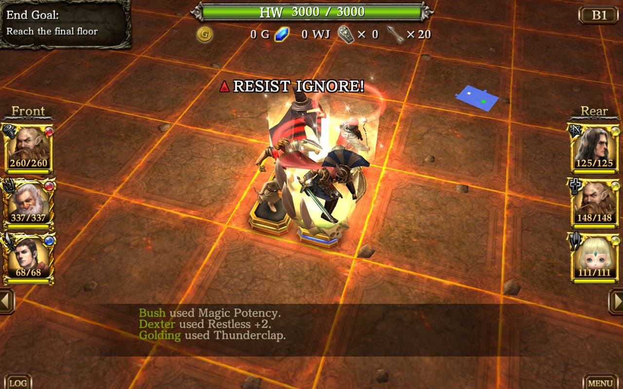 Wizrogue - Labyrinth of Wizardry screenshot 2