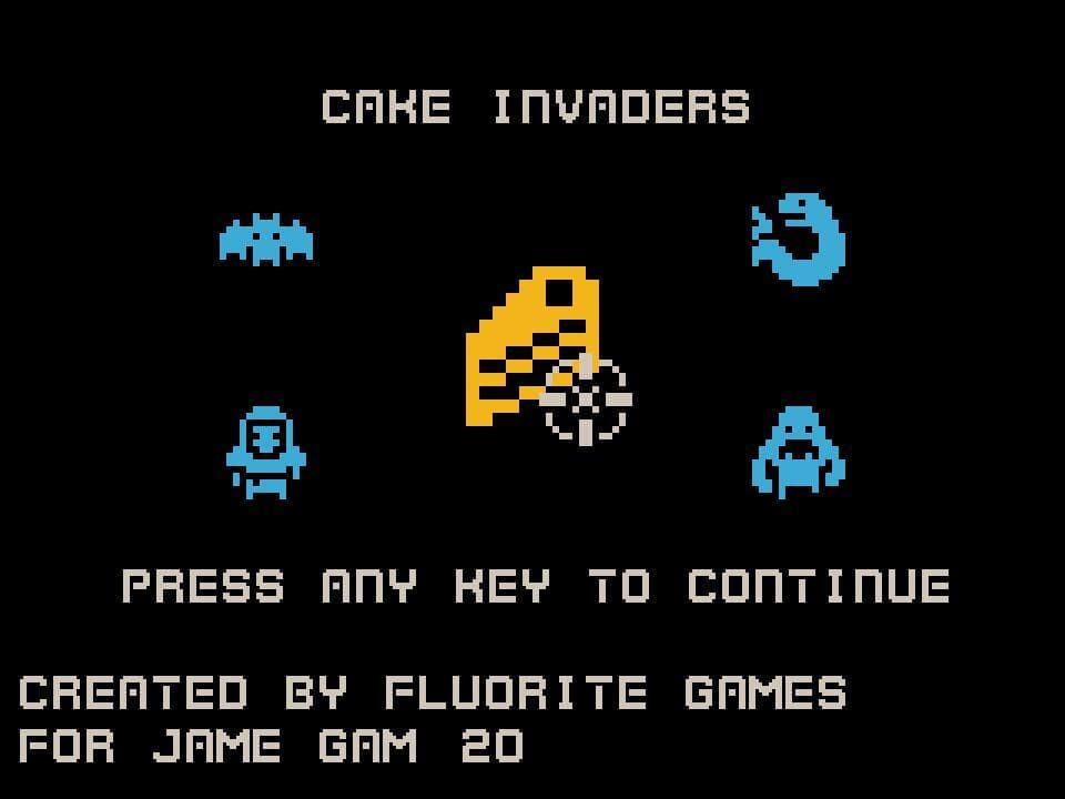 CAKE INVADERS (itch) (FluoriteGames) screenshot 2