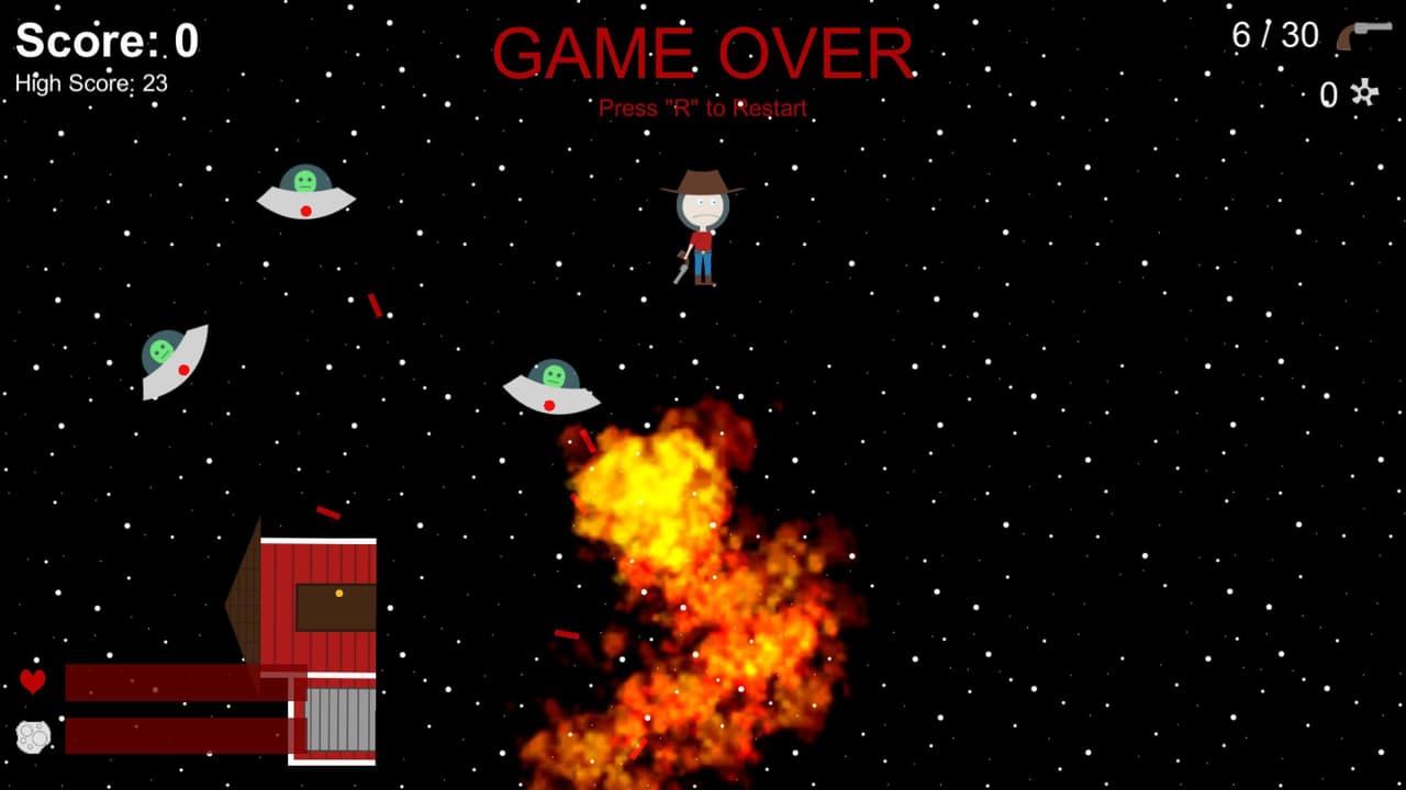 LD38 - Space Cowboys Last Stand