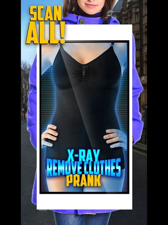 X-ray Remove Clothes Prank screenshot 4