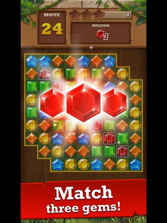 Jungle Gem Blast screenshot 4