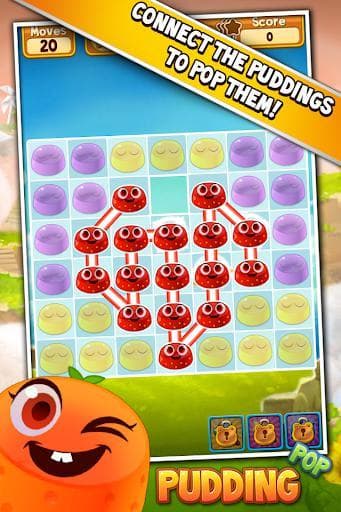 Pudding Pop - Connect & Splash Free Match 3 Game screenshot 2