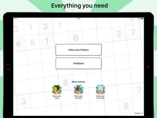 Solve your Sudoku