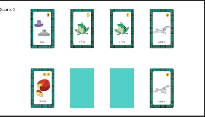 Memory cards screenshot 3
