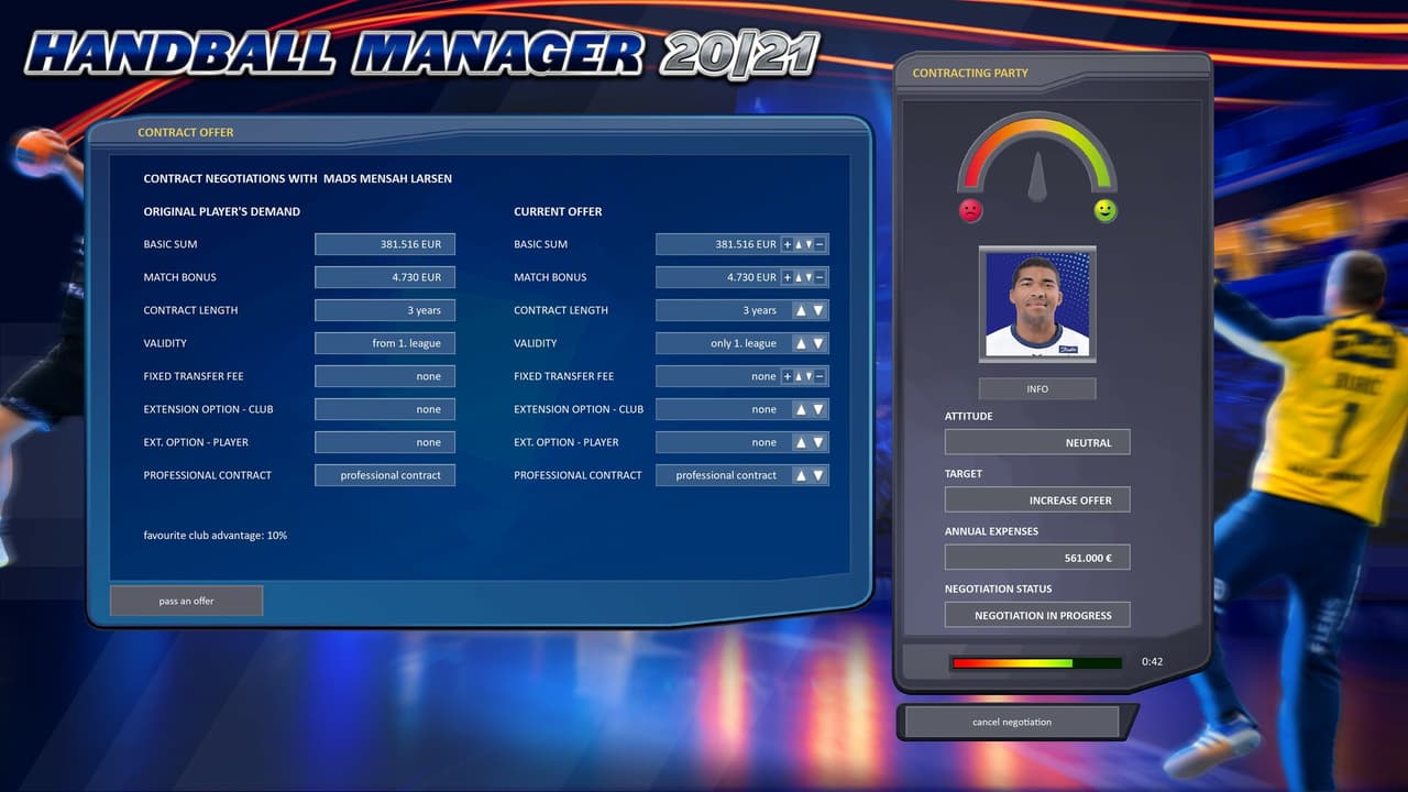 Handball Manager 2021 screenshot 5