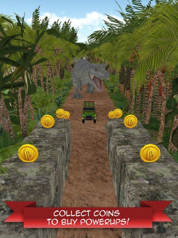 T-Rex Escape - Dinosaur Jurassic Run screenshot 3