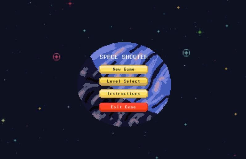 Retro Space Shooter (itch) (jeff25th) screenshot 2