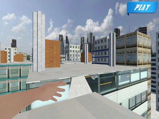 Roof Runner Jump - VR Google Cardboard screenshot 3