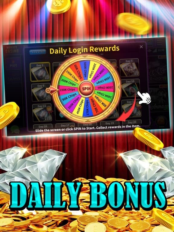 Wonder Casino screenshot 3