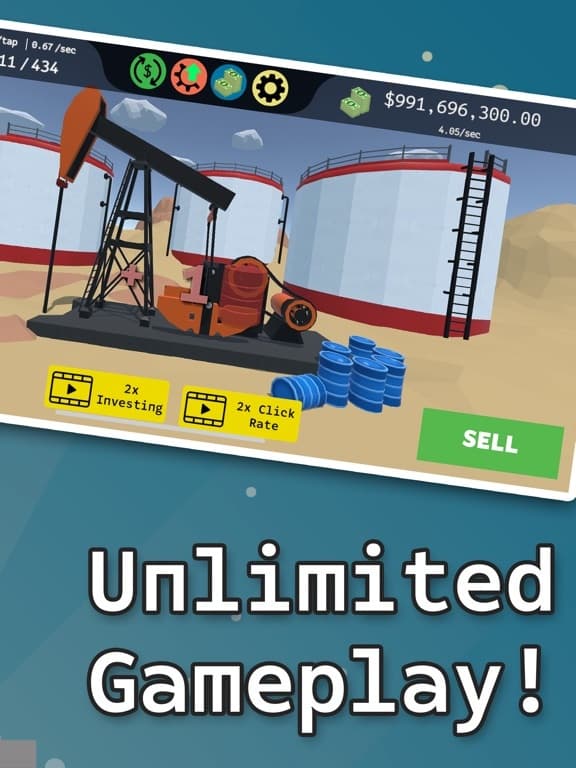 Big Oil - Clicker Tycoon Game
