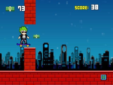 Jumpy Punk - Cyber Jack Flash ~ Future Skate screenshot 3