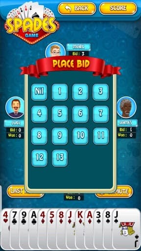 Spades Card Game screenshot 5