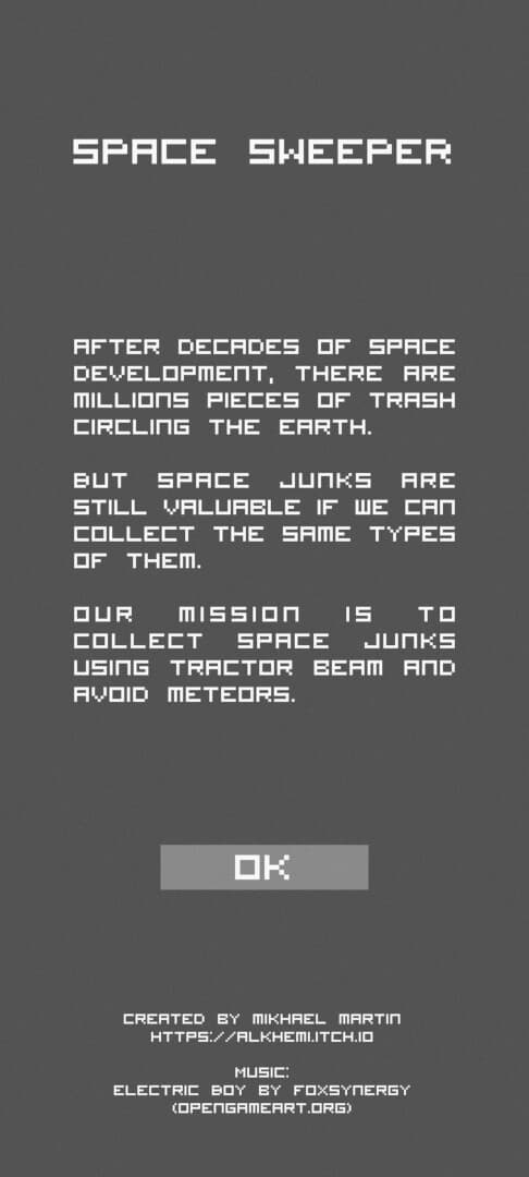 Space Sweeper (alkhemi) screenshot 3