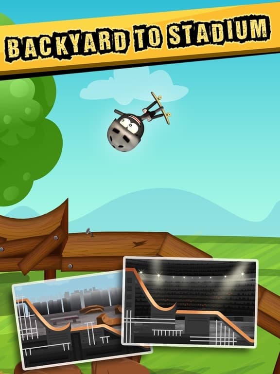 Stickman Big Air Skateboarding screenshot 4