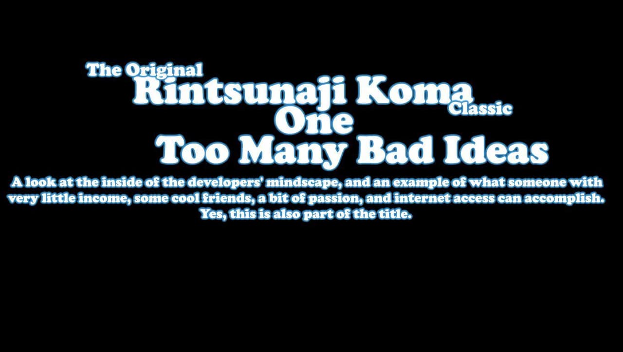 Rintsunaji Koma One - Demo (Pre-Alpha)