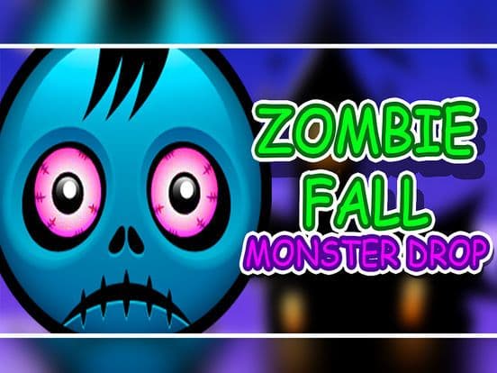 Zombie Fall Monster Drop (an emoji gravity game) screenshot 2