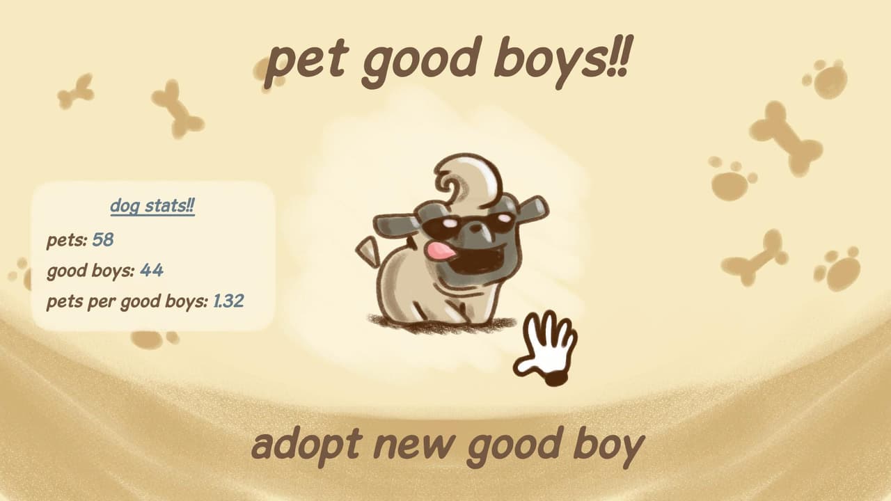pet good boys!!