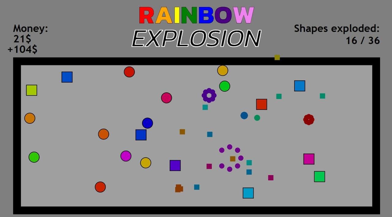 Rainbow Explosion screenshot 2