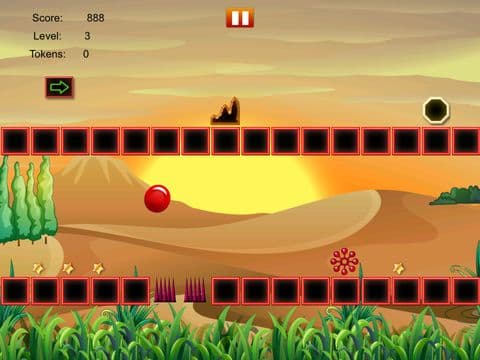 Red Ball Wipeout Bounce screenshot 4