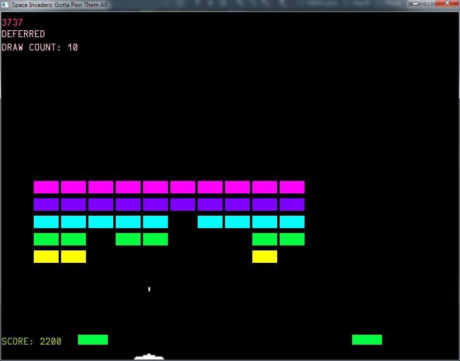 Space Invaders (itch) (Hosomi) screenshot 3