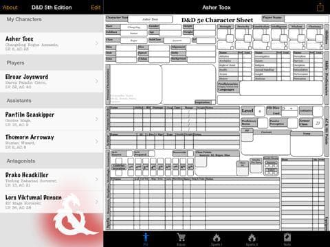 Real Sheet Unlimited: D&D 5th Edition screenshot 2