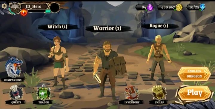 Polygon Fantasy: Diablo-like Action RPG screenshot 4