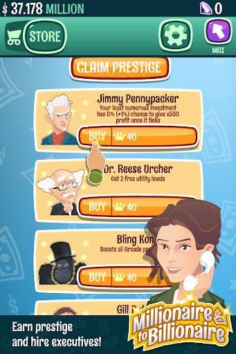 Millionaire Billionaire Tycoon 💰 - Clicker Game screenshot 4