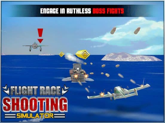 Flight Race Shooting Simulator screenshot 5