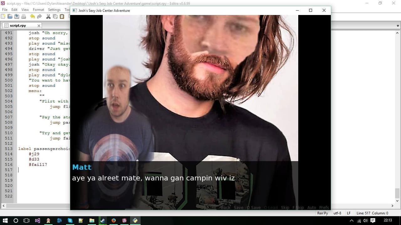 Joshs Sexy JobCentre Adventure {PROTOTYPE} 0.1 screenshot 2