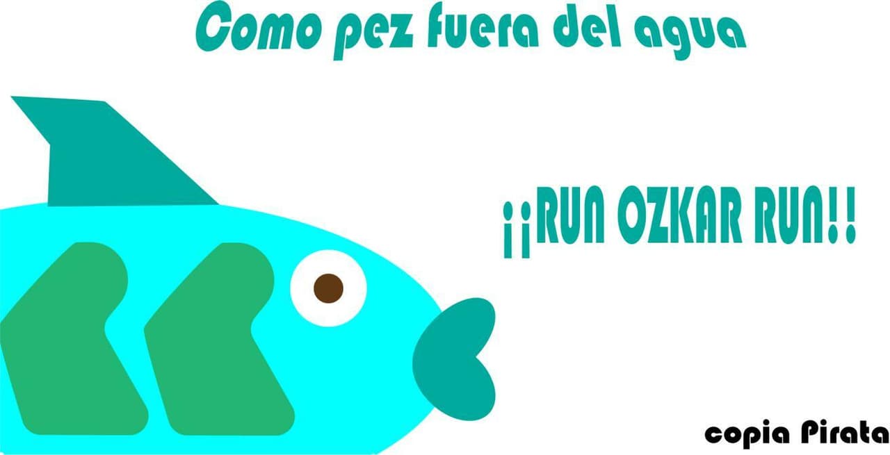 Como pez fuera del agua