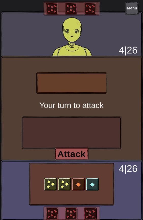 Dice Duel (GMTK 2022 / ODJ 16.07) screenshot 5