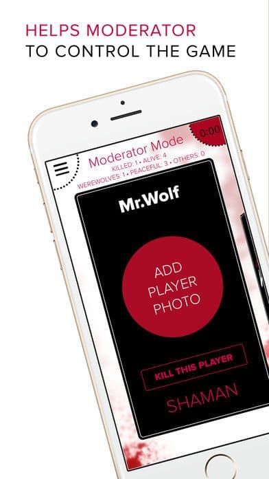 Anyplace Werewolf party app. Werewolf / Mafia game