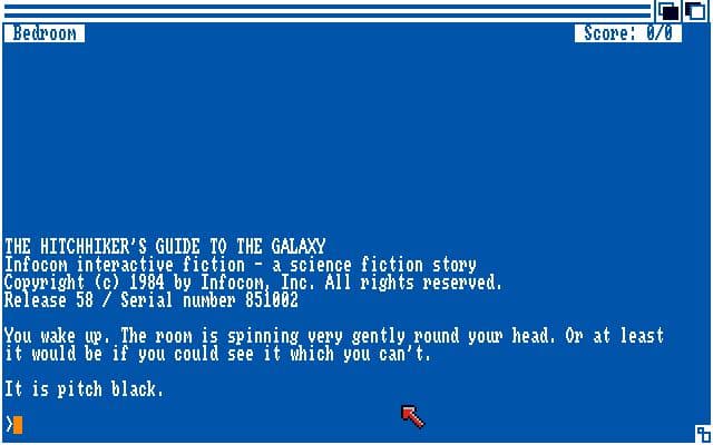 The Hitchhikers Guide to the Galaxy screenshot 2