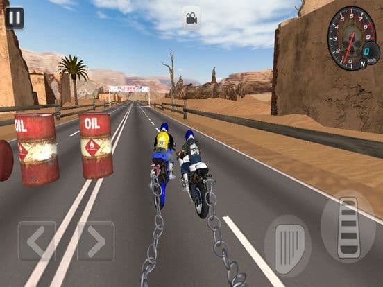 Real Chained Heavy Bike Racing