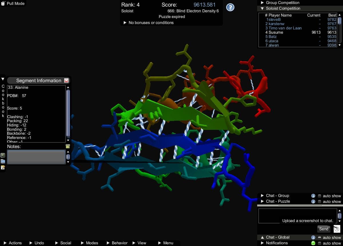 Foldit screenshot 4