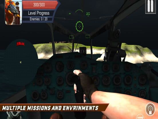 Helicopter Shooting Strike